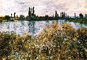 Claude Monet By the Seine near Vetheuil china oil painting reproduction